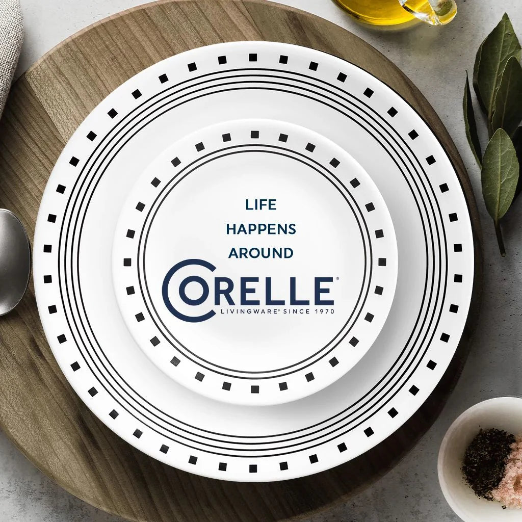 Corelle City Block 12pc Dinner Set