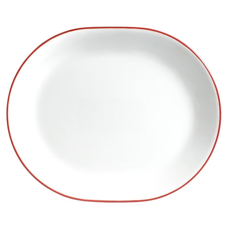 Corelle Red Band Serving Platter
