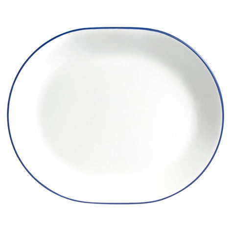 Corelle Blue Band Serving Platter