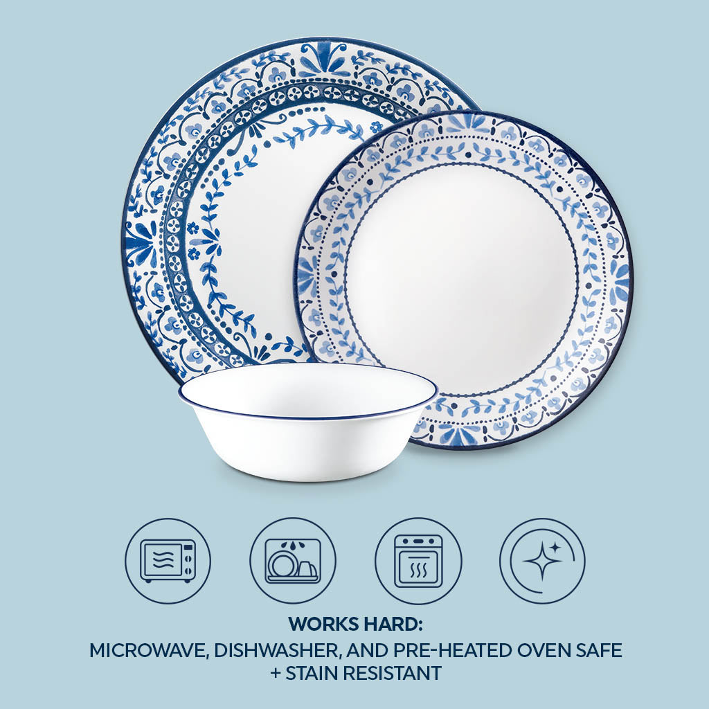 Corelle Portofino 12pc Dinner Set