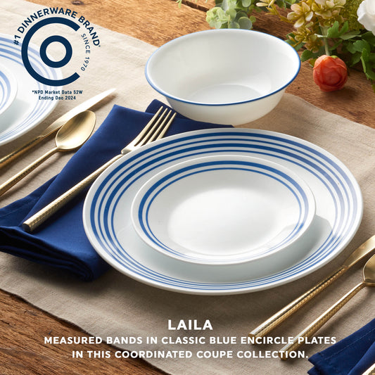 Corelle Laila 18-piece Dinnerware Set