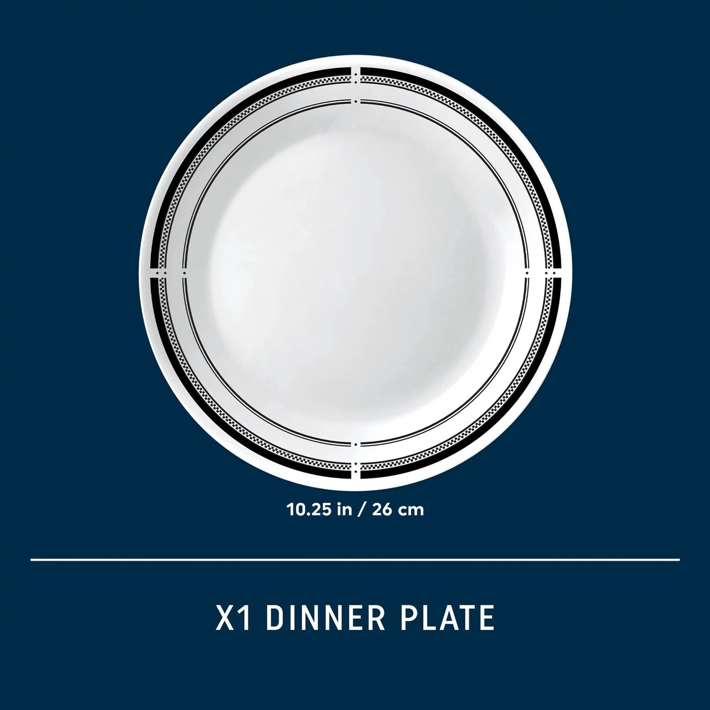 Corelle Brasserie Dinner Plate 26cm