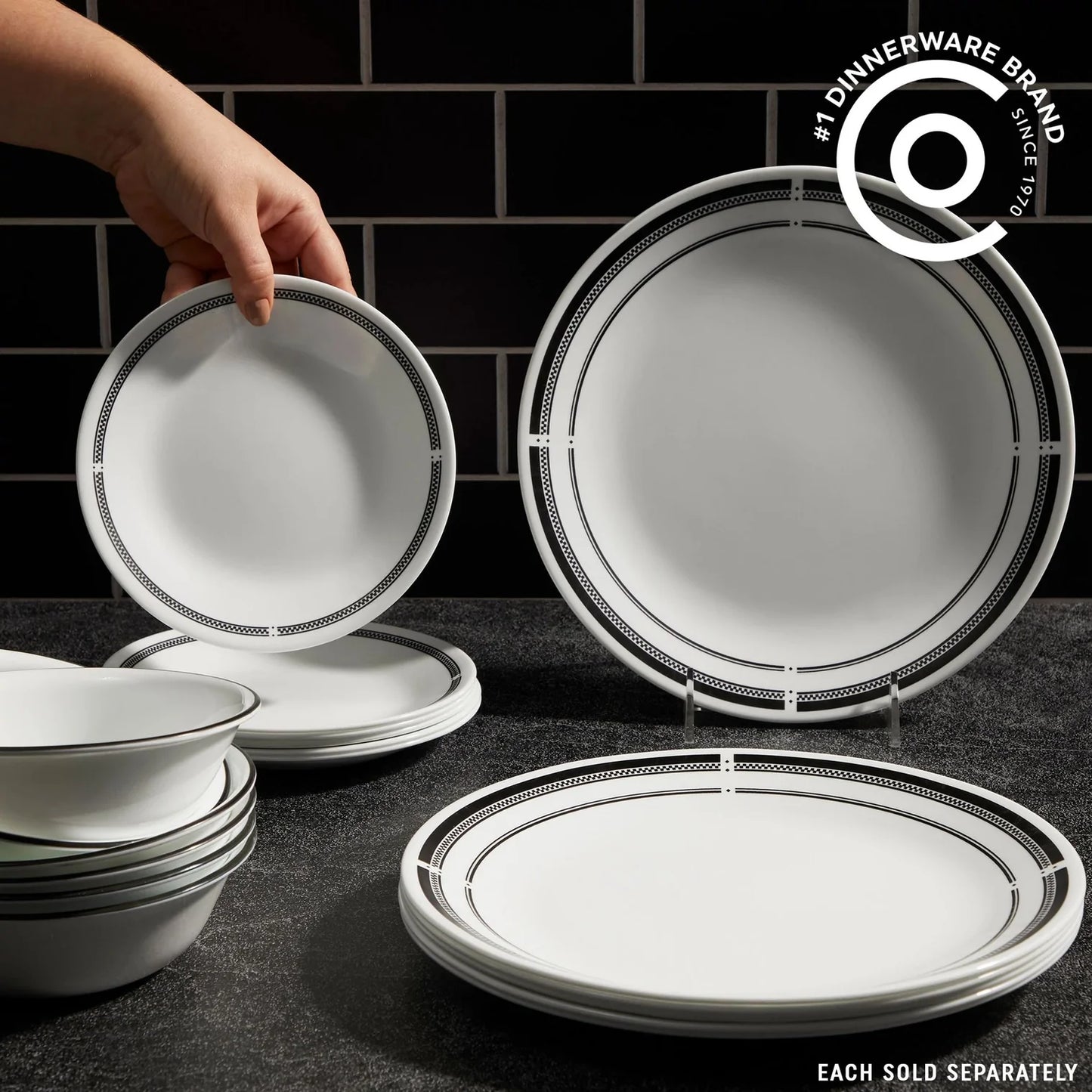 Corelle Brasserie Bread & Butter Plate