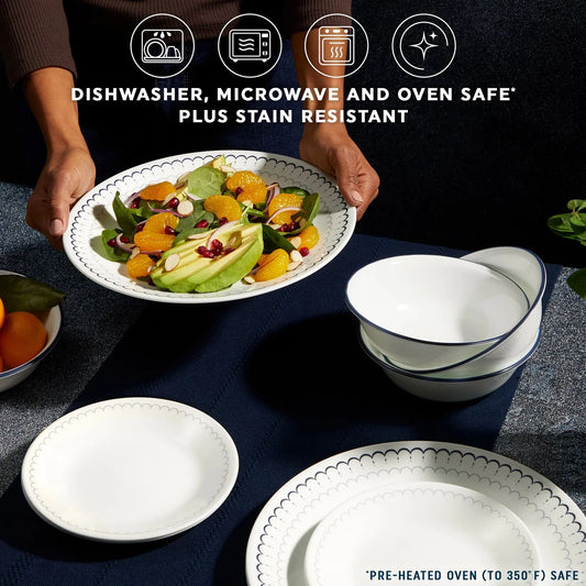 Corelle Caspian 18pc Dinner Set