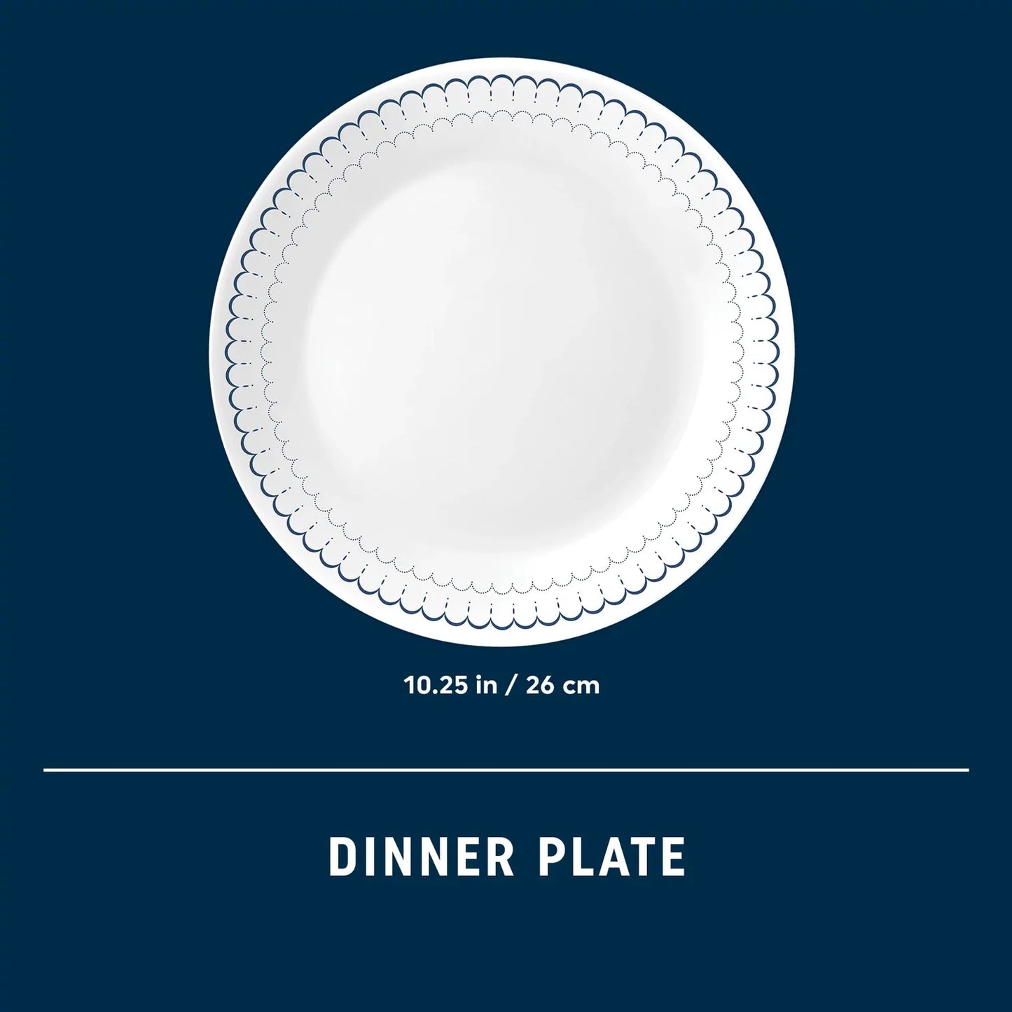 Corelle Caspian Luncheon Plate