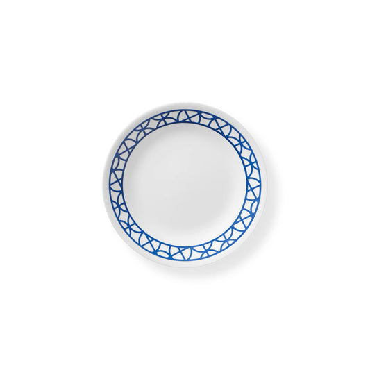 Corelle Cobalt Circles Luncheon Plate - 22cm