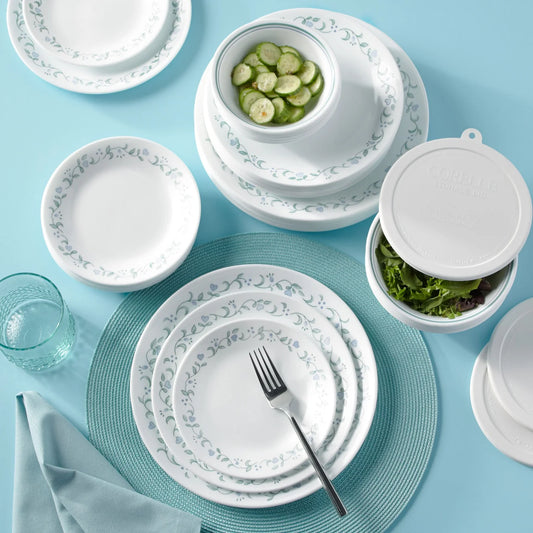 Corelle Country Cottage 66pc Dinner Set