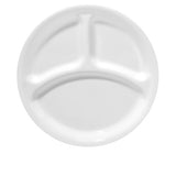 Corelle Winter Frost White Divided Plate - 22cm