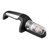 GLOBAL Ceramic 2 Wheel Knife Sharpener, Stainless Steel G-91/SB