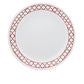 Corelle Crimson Trellis Luncheon Plate