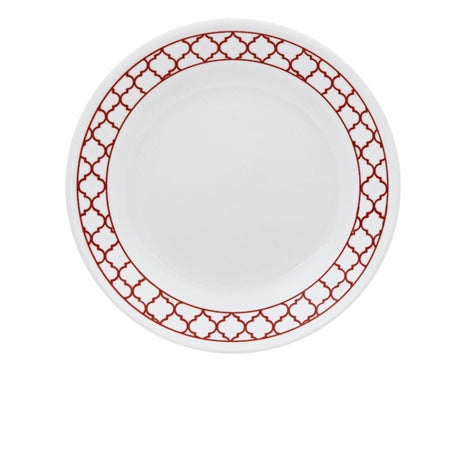 Corelle Crimson Trellis Bread & Butter Plate