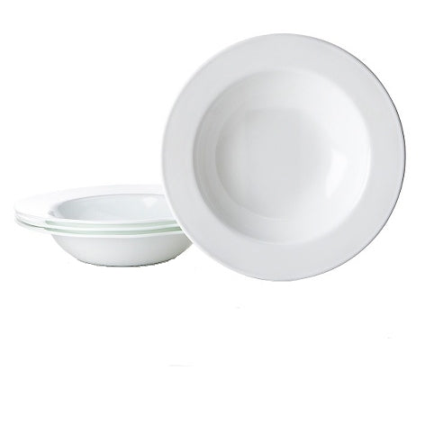 Corelle Winter Frost White Wide Rimmed Pasta Bowl