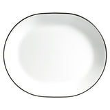 Corelle Black Band Serving Platter