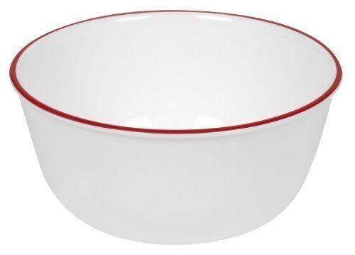 Corelle Red Band Noodle Bowl