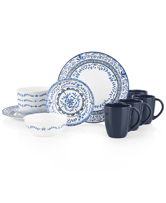 Corelle Portofino 16pc Dinner Set