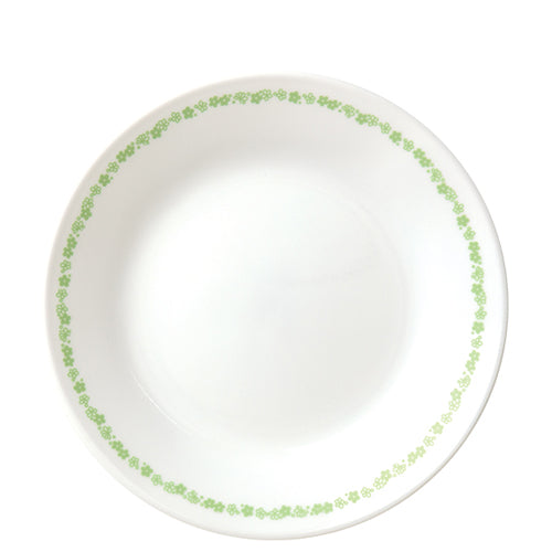 Corelle Spring Blossom Green Luncheon Plate