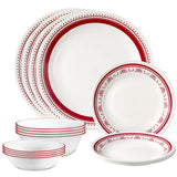 Corelle Sadie 16pc Dinner Set (No Mug)