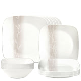 Corelle Wandering Grove Square 12pc Dinner Set
