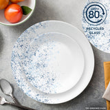Corelle Indigo Speckle 16pc Dinner Set