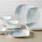 Corelle Aquarello Square 16pc Dinner Set