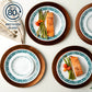 Corelle Penelope 18-piece Dinnerware Set, Service for 6