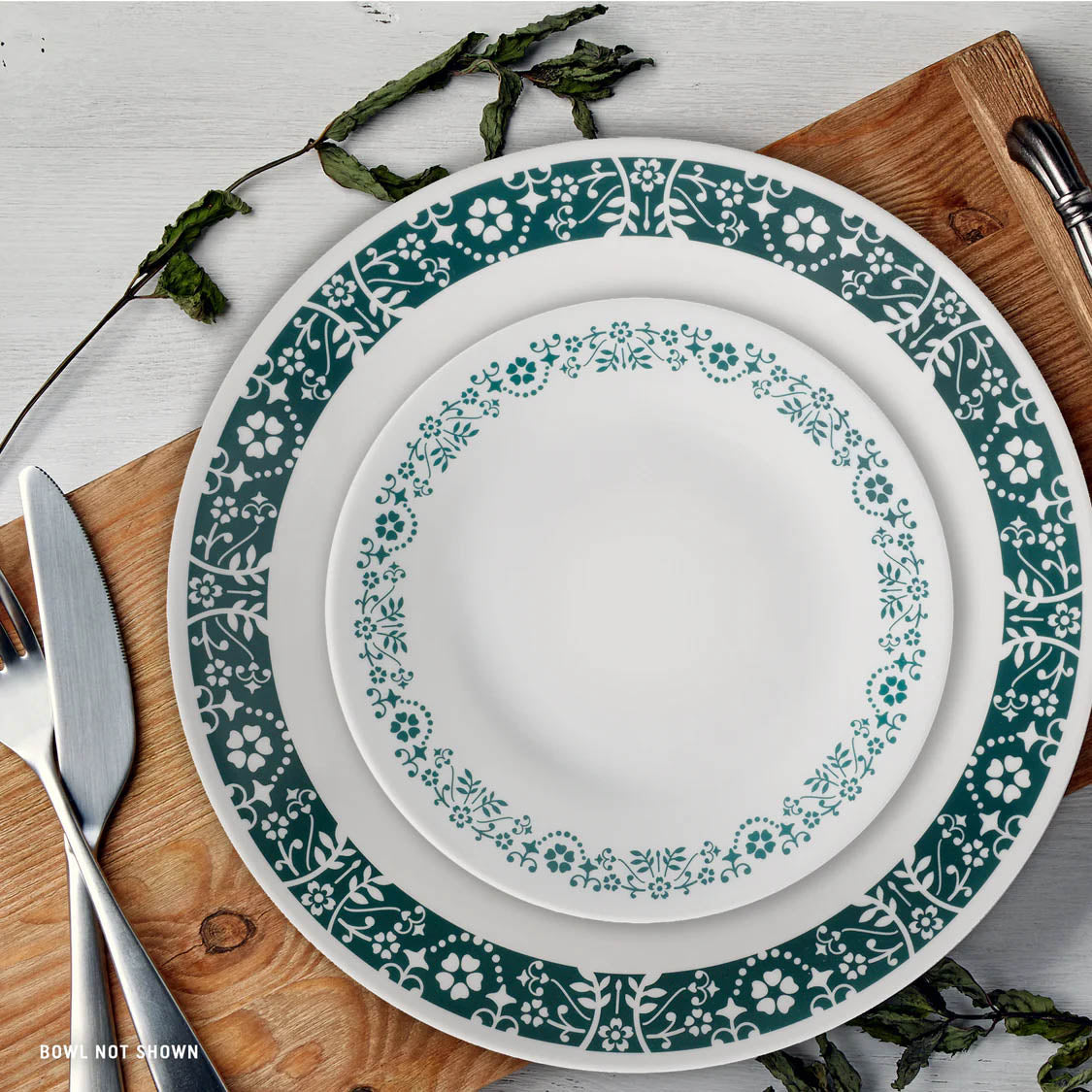 Corelle Penelope 18-piece Dinnerware Set, Service for 6