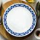 Corelle Cobalt Circles 16pc Dinner Set (No Mug)